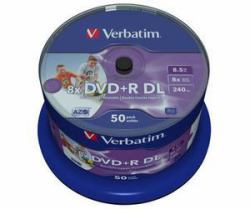 Verbatim 43703 DVD-Rohling 8,5 GB DVD-R 50 Stück[e] 