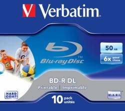 Verbatim 43736 Leere Blu-Ray Disc BD-R 50 GB 10 Stück[e] 