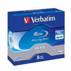 Verbatim 43748 Leere Blu-Ray Disc BD-R 50 GB 5 Stück[e] 