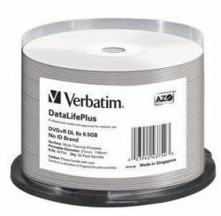 Verbatim DataLifePlus 8,5 GB DVD+R DL 50 Stück[e] 