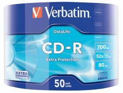 Verbatim CD-R Extra Protection 700 MB 52x 50 Stück[e] 