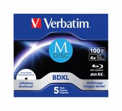 Verbatim 43834 Leere Blu-Ray Disc BDXL 100 GB 5 Stück[e] 