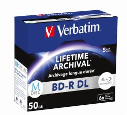 Verbatim MDISC BD-R DL 50 GB 5 Stück[e] 