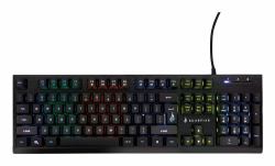 Verbatim KingPin X2 Tastatur Gaming USB QWERTY US Englisch Schwarz  - UK version