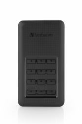 Verbatim Tragbares Store 'n' Go-SSD mit Tastenfeldzugriff 256 GB 