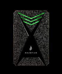 Verbatim 1TB SureFire 2.5in Gaming Bunker HDD USB 3.2 Gen 1 Black