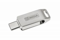 Verbatim MyDual USB-Stick 128 GB USB Type-A / USB Type-C 3.2 Gen 1 [3.1 Gen 1] Silber 