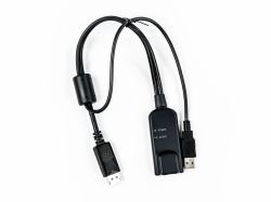 Vertiv Avocent MPUIQ-VMCDP Tastatur/Video/Maus [KVM]-Kabel Schwarz 0,3556 m 