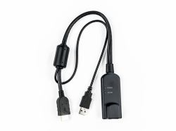 Vertiv Avocent MPUIQ-VMCHD Tastatur/Video/Maus [KVM]-Kabel Schwarz 0,3556 m 