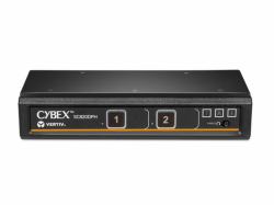 Vertiv SC820DPH-400 Tastatur/Video/Maus [KVM]-Switch Schwarz 