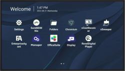 Viewsonic CDE9830 Signage-Display 2,49 m [98"] WLAN 500 cd/m² 4K Ultra HD Schwarz Eingebauter Prozessor Android 11 