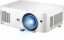 Viewsonic LSD300W-ST Beamer Short-Throw-Projektor 3300 ANSI Lumen DLP WXGA [1280x800] Weiß 