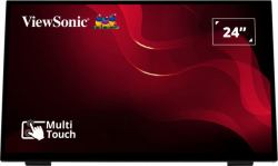 Viewsonic TD2465 Signage-Display Interaktiver Flachbildschirm 61 cm [24"] LED 250 cd/m² Full HD Schwarz Touchscreen 