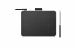Wacom One S Grafiktablett Schwarz, Weiß 152 x 95 mm USB/Bluetooth 