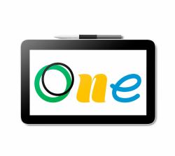Wacom One 12 Grafiktablett Weiß 2540 lpi 257 x 145 mm USB 