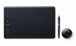 Wacom Intuos Pro Grafiktablett Schwarz 5080 lpi 224 x 148 mm USB/Bluetooth 