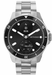 Withings ScanWatch Nova 1,6 cm [0.63"] OLED 42 mm Hybrid Schwarz, Edelstahl GPS 