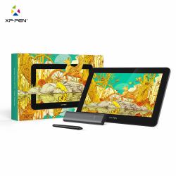XPPen XP-PEN ARTIST PRO 16TP 4K RESOLUTION 15.6 INCH SCREEN Grafiktablett Schwarz, Silber 5080 lpi 345,6 x 194,4 mm USB 