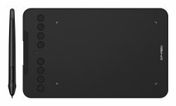 XPPen Deco mini7 V2 Drawing Pad Grafiktablett Schwarz 5080 lpi 177,8 x 111,1 mm USB 