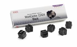 Xerox Genuine WorkCentre C2424 Solid Ink Schwarz [6 Sticks] 