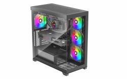 Xilence XG171 Midi Tower Schwarz 