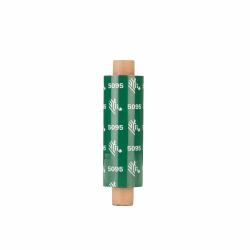 Zebra 5095 Resin Thermoband 74 m Schwarz 
