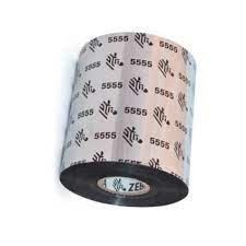 Zebra 5555 Wax/Resin Thermoband 30 m Schwarz 