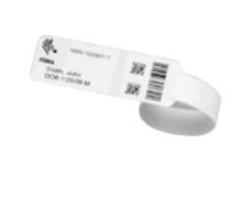 Zebra 10035439K Armband Weiß Krankenhaus-Armband 