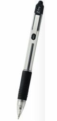 Zebra Pen Z-Grip 1.0mm Grün Clip-on-Einziehkugelschreiber 