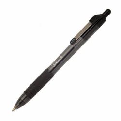Zebra Pen Z-Grip Smooth Schwarz Clip-on-Einziehkugelschreiber 