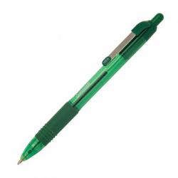 Zebra Pen Z-Grip Smooth Grün Clip-on-Einziehkugelschreiber 