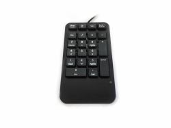 Accuratus 100 Numerische Tastatur Universal USB Schwarz 
