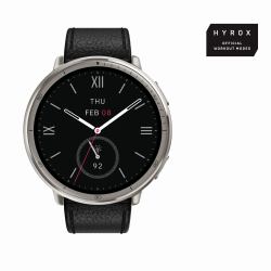Amazfit W2433EU1N Smartwatch/ Sportuhr 3,35 cm [1.32"] AMOLED Digital 466 x 466 Pixel Touchscreen Silber 