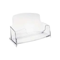 ARDA 70A71 Visitenkartenhalter Kunststoff Transparent 