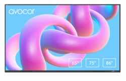 Avocor S-Series 86" 4k IR LED Interactive Displ Interaktives Whiteboard 2,18 m [86"] 3840 x 2160 Pixel Touchscreen 