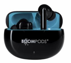Boompods SKIM Kopfhörer True Wireless Stereo [TWS] im Ohr Anrufe/Musik Bluetooth Schwarz 