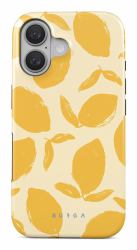 BURGA Lemon Tart Handy-Schutzhülle 15,5 cm [6.1"] Cover Gelb, Weiß 