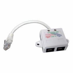 Cablenet 22-2125 Netzwerksplitter Weiß 