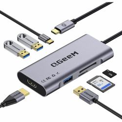 Cablenet 40-4107 laptop-dockingstation & portreplikator Kabelgebunden USB 3.2 Gen 2 [3.1 Gen 2] Type-C Silber 