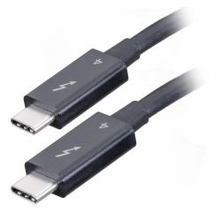 Cablenet 40-4208 Thunderbolt-Kabel 0,7 m 40 Gbit/s Schwarz 