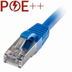 Cablenet 65-4010 Netzwerkkabel Blau 1 m Cat6a S/FTP [S-STP] 