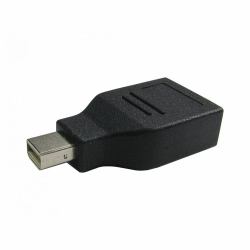 cablenet Cables Direct HDMDPM-DPF DisplayPort-Kabel Mini DisplayPort Schwarz 
