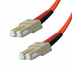 Cablenet OR3SCSC1 InfiniBand/Glasfaserkabel 1 m SC Orange 