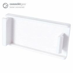 connektgear CONNEkT Gear 20-0011 Wandplatte/Schalterabdeckung Weiß 
