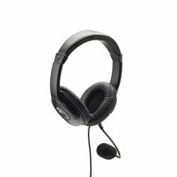 connektgear 24-1512 Kopfhörer & Headset Kabelgebunden Kopfband Büro/Callcenter Schwarz 