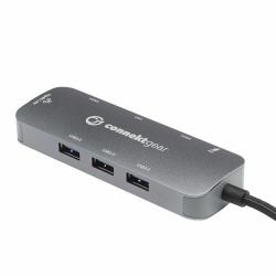 connektgear 25-0101 laptop-dockingstation & portreplikator USB 3.2 Gen 1 [3.1 Gen 1] Type-C Grau 