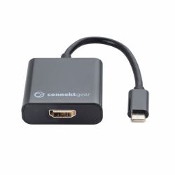 connektgear 26-0402 Videokabel-Adapter 0,22 m USB Typ-C HDMI Schwarz 
