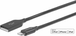 eSTUFF ES601065 Lightning-Kabel 0,5 m Grau 
