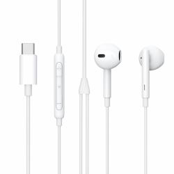 eSTUFF ES652200-BULK Kopfhörer & Headset Kabelgebunden im Ohr Anrufe/Musik USB Typ-C Weiß 