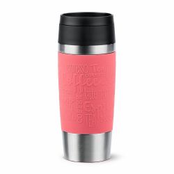 EMSA Travel Mug Classic 36 ml Koralle, Edelstahl 